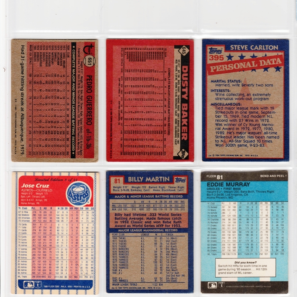 Old Baseball Cards Unsorted Lot Of 100 - Picture 3 of 6
